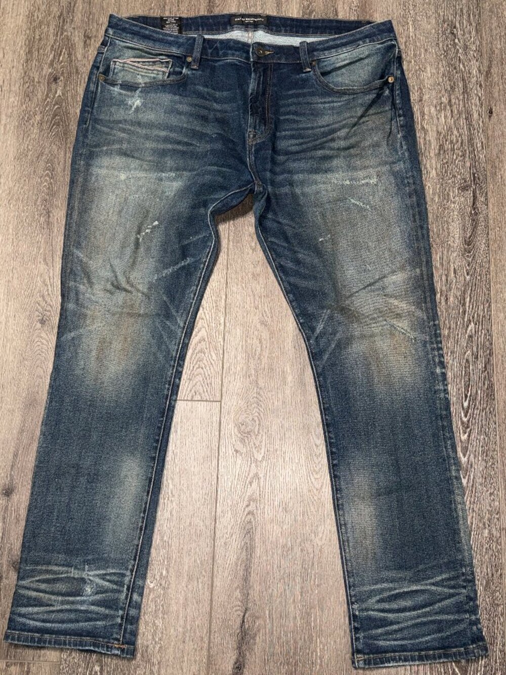 Cult of Individuality Rocker Slim Distressed Jeans Mens 40x33